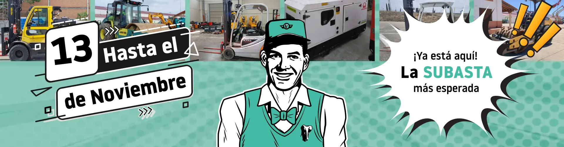 Banner Subasta - ya esta aqui