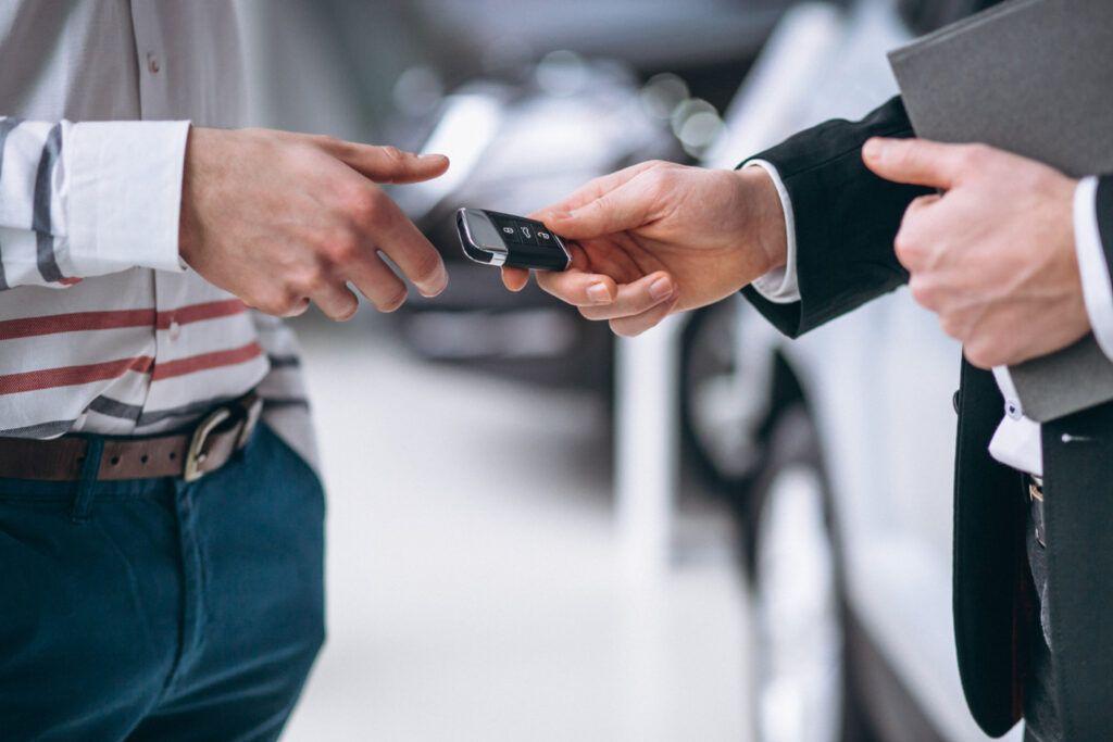 entrega llaves coche