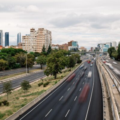 Autopista congestionada