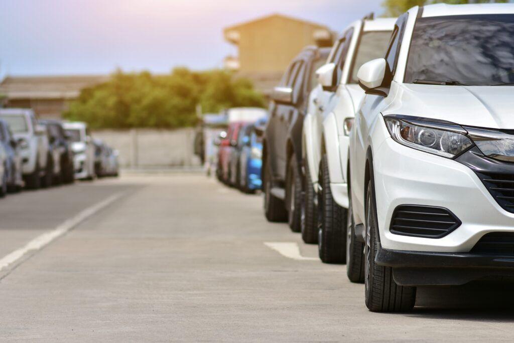 Vehículos estacionados