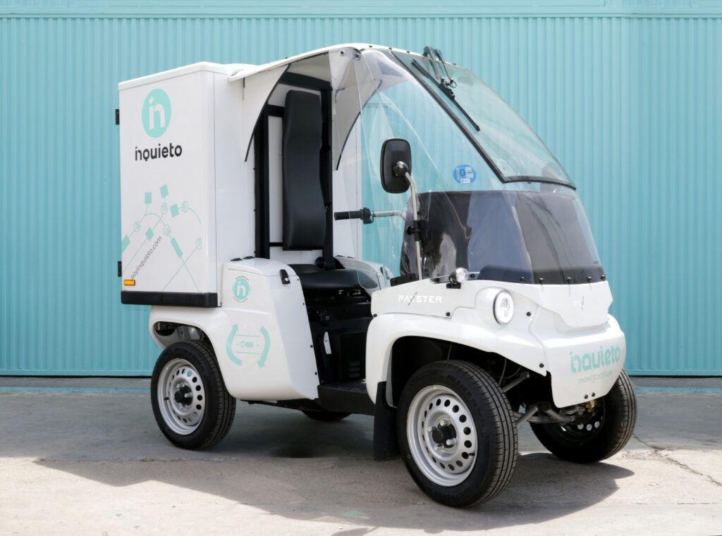 Cuadriciclo eléctrico Paxster Cargo