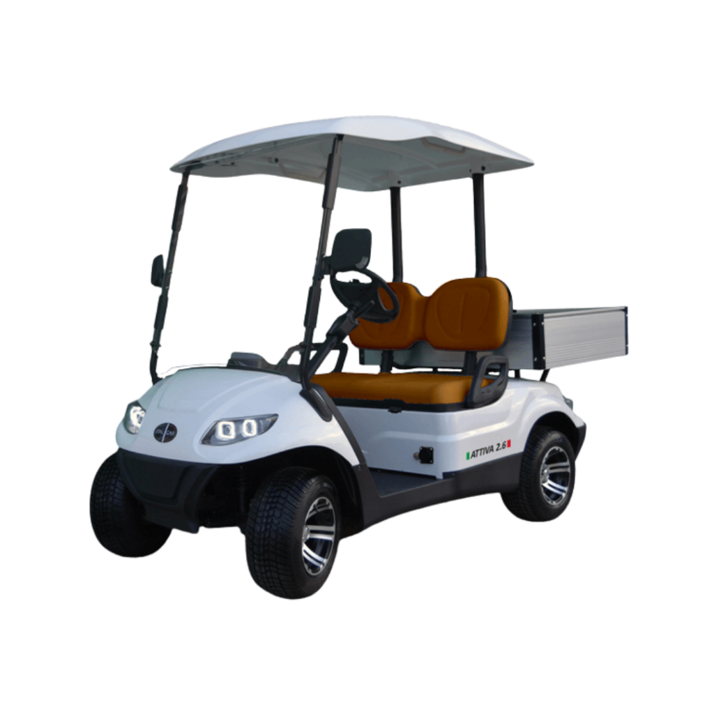 Italcar Attiva 2.6, buggy eléctrico utilitario de 2 plazas con caja trasera