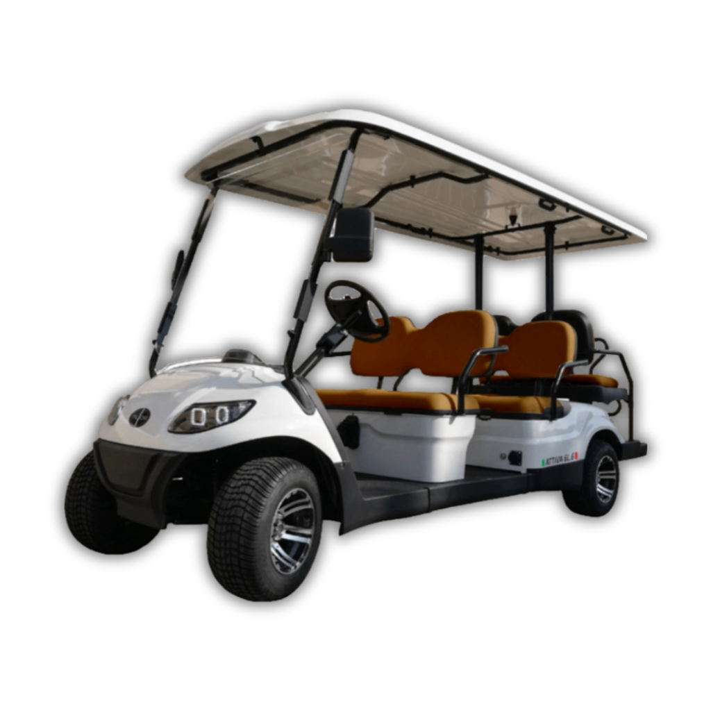 Italcar Attiva 6L.6, buggy eléctrico de 6 plazas para transporte interno de pasajeros